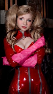 [Net Red COSER Photo] Susu persik - Ann Takamaki