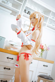 [Cosplay] Bloger anime Cheche Celia - Asuna Lingerie