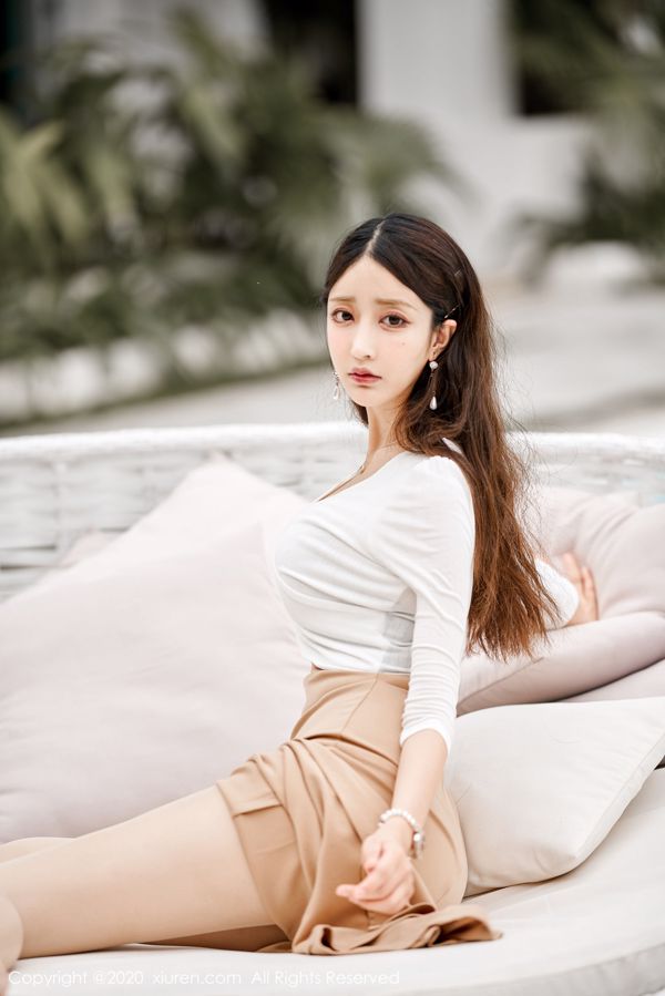 Betty Lin Zixin "The Temptation of Long Skirt and Stockings" [秀 人 XIUREN] No. 1993
