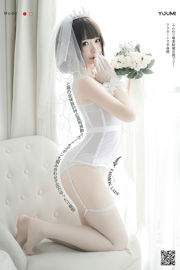 [尤蜜荟YouMi] Sweet Pepper Miaomiao mio - Fair-skinned Flower Wedding