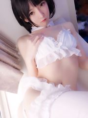 COSER Yi Xiaoyang Ze "Hetias + Black Rabbit + Private Photo"[COSPLAY Beauty]