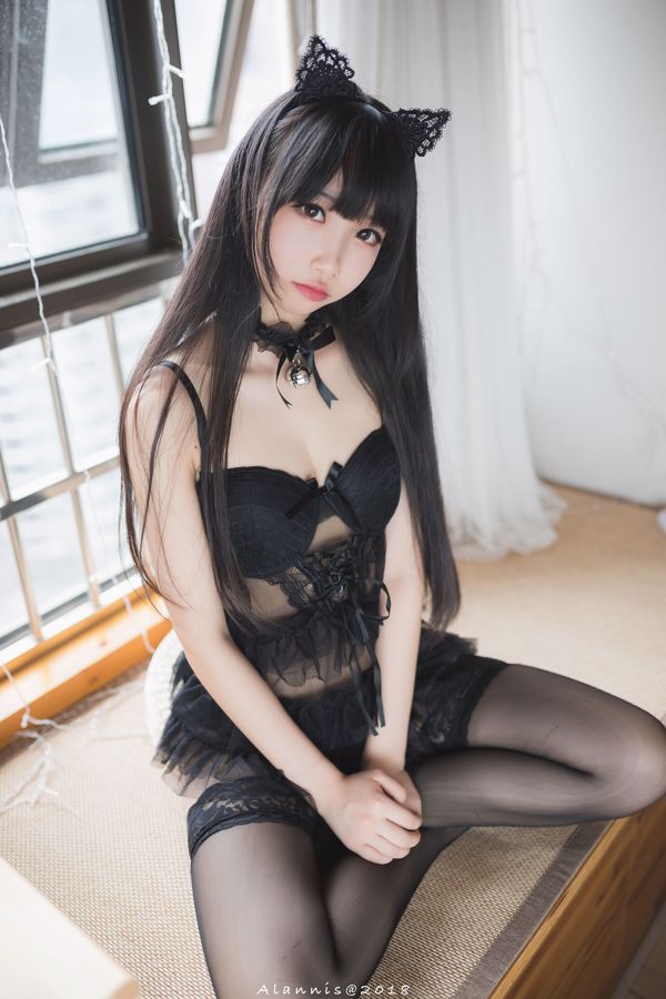 COSER雪琪SAMA《黑猫》 [福利COSPLAY]