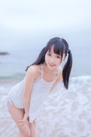 [美女Coser] 木綿綿OwO 《海邊白色比基尼》