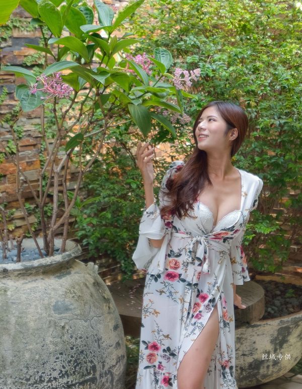 [대만 정 메이] 방위 진 "발레. 섹시 여행 촬영"롱 스커트